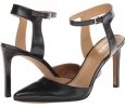 Black Leather Nine West Capricious for Women (Size 11)