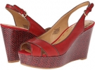 Red Apple/Caf   Nine West Clambake for Women (Size 9.5)