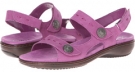 Eggplant Nubuck Leather Trotters Kat for Women (Size 9.5)