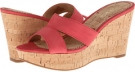 Orange Nubuck Nine West Effie for Women (Size 11)