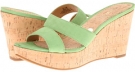 Green Nubuck Nine West Effie for Women (Size 11)