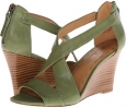 Green Leather Nine West Fichel for Women (Size 6.5)