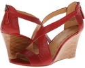 Red Leather Nine West Fichel for Women (Size 6)