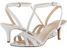 White Leather Nine West Gissella for Women (Size 6)