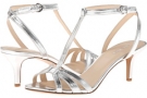 Silver Synthetic Nine West Gissella for Women (Size 5.5)