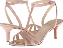 Pink Leather Nine West Gissella for Women (Size 7.5)