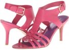 Pink Leather Nine West Guadalupe for Women (Size 8)