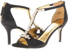 Black Satin Nine West Gunebug for Women (Size 11)