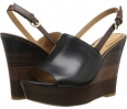 Black/Brown Leather Nine West Jayce for Women (Size 8)