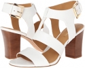 White Leather Nine West Jelanie for Women (Size 10.5)