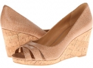 Natural Leather Nine West Jelica for Women (Size 10)