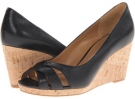 Black Leather Nine West Jelica for Women (Size 7.5)