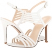White Leather Nine West Katherena for Women (Size 9)