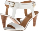 White Leather Nine West Mixie for Women (Size 11)