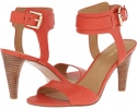 Orange Leather Nine West Mixie for Women (Size 8.5)