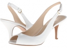 White Leather Nine West Onpointe for Women (Size 8)