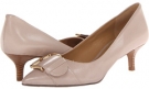 Light Taupe Leather Nine West Paylette for Women (Size 5.5)