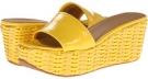 Yellow Synthetic Nine West Rithanne for Women (Size 8.5)