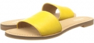 Yellow Leather Nine West Summers for Women (Size 9)