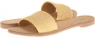 Yellow Multi/White Fabric Nine West Summers for Women (Size 5)