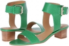 Green Leather Nine West Tasha for Women (Size 9)