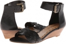 Black Leather Nine West Valci for Women (Size 6)