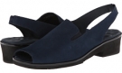 Navy Nubuck Walking Cradles Jenna for Women (Size 4)