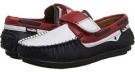 Blue/White/Red Leather Venettini Kids 55-Storm for Kids (Size 10)