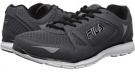 Castlerock/Black/White Fila Memory Synergy for Men (Size 7.5)