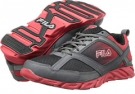 Black/Dark Silver/Fila Red Fila Memory Stride 2 for Men (Size 10)