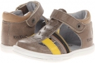 Grey/Beige Kickers Kids Terence for Kids (Size 5.5)