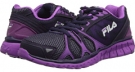 Mysterioso/Purple Cactus Flower/White Fila Shadow Sprinter for Women (Size 9)