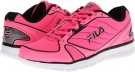 Knockout Pink/Black/White Fila Flare 2 for Women (Size 6)