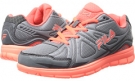 Monument/Castlerock/Fiery Coral Fila Blastrunner for Women (Size 5)