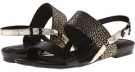 Black/Gold Metallic Elliott Lucca Miah for Women (Size 9.5)