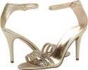 Gold Leather Nine West Sabrinna for Women (Size 8.5)