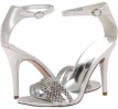 Silver Leather Nine West Sabrinna for Women (Size 8)