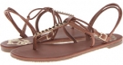 Cognac Fergalicious Chloey for Women (Size 7.5)