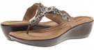 Bronze Leather/Bronze Minnetonka Boca Thong II for Women (Size 6)