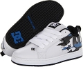 White/Blue/Grey DC Court Graffik SE for Men (Size 12)