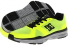 Black/Fluorescent Yellow DC Unilite Trainer for Men (Size 11.5)