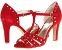 Red Suede Anne Klein Parvani for Women (Size 9.5)