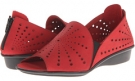 Red Nubuck Sesto Meucci Elvira for Women (Size 8)