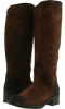 Dark Brown Suede Frye Elena Pull On for Women (Size 9.5)