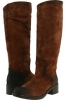 Cognac Suede Frye Elena Pull On for Women (Size 5.5)