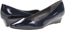 Navy Patent Adrienne Vittadini Prince for Women (Size 7.5)