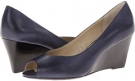 Abisso Blue Nappa Adrienne Vittadini Macey for Women (Size 6)