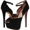 Black Suede Betsey Johnson Leanah for Women (Size 9.5)