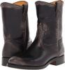 Charcoal Brush Off Frye Jet Boot Roper for Women (Size 9.5)