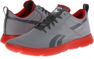 Flat Grey/Rivet Grey/China Red Reebok Royal Simple for Men (Size 6.5)